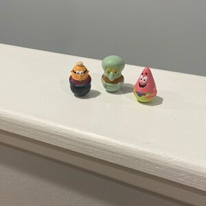 Squidward Patrick and Barnacle Boy Krabby Patty Mystery Prize from SpongeBob